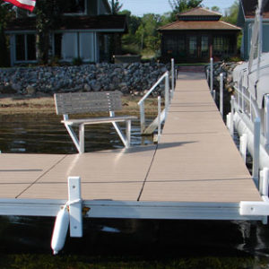60ft w/ 8x12 Deck and corner - Genovations Decking