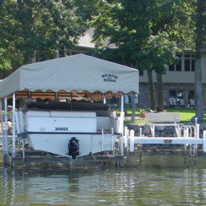 4,000lb Vertical Deck Boat